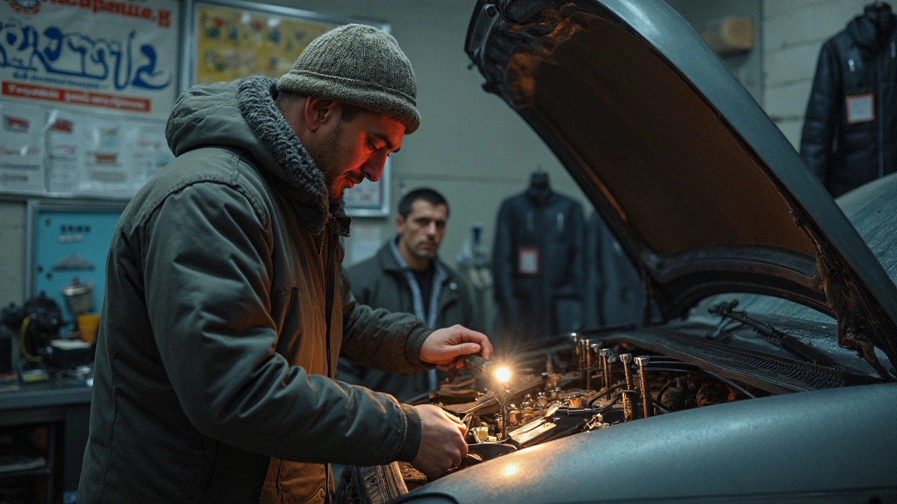 Другие детали и следы замены